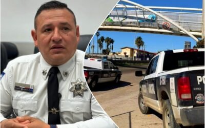 Salva Policía Municipal a joven que intentaba arrojarse de puente en El Sauzal