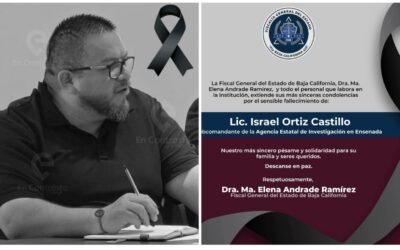 Condena FGE homicidio de ex Subcomandante de la AEI en Ensenada