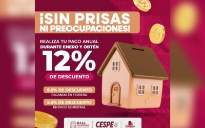 Invitan Gobernadora Marina del Pilar aprovechar descuentos en pago anual de agua