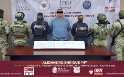 Capturan Fuerzas de Seguridad a objetivo criminal de San Quintín