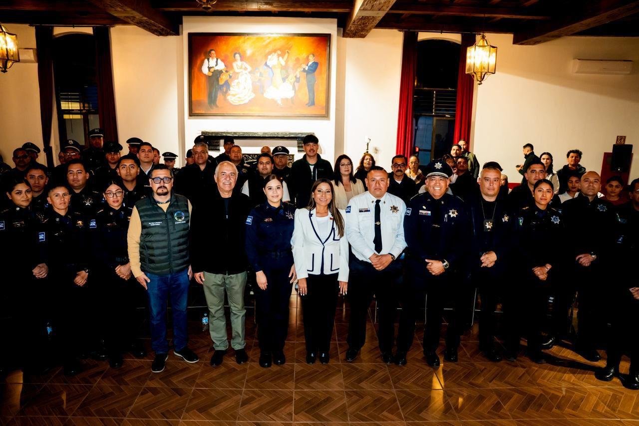 toma protesta policías policías