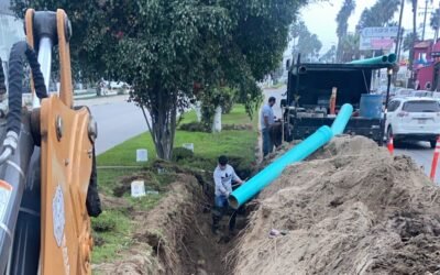 Reemplaza CESPE red de alcantarillado tras derrames de agua sucia en Zona Turística