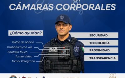 Impulsa Gobierno de Ensenada reglamento para uso de cámaras corporales en Policía Municipal