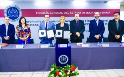 Firman FGE y OXXO alianza estratégica contra delitos