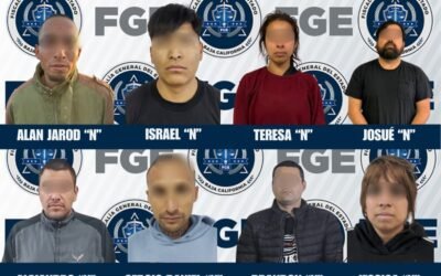 Capturan FGE, DSPM y FESC a 8 objetivos de Mesa de Seguridad