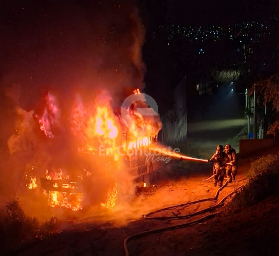 Incendio autobús 