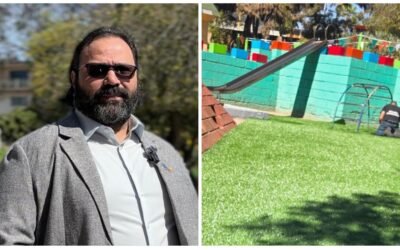 Consta regidor Adrián García inicio de rehabitación del Parque Mundo Infantil