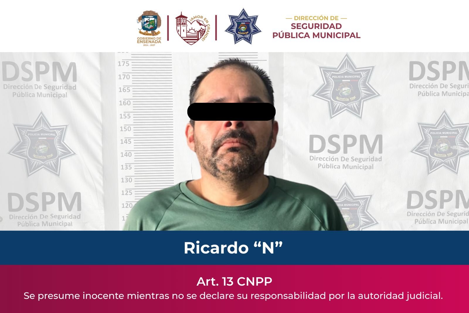 Detenido auto robado