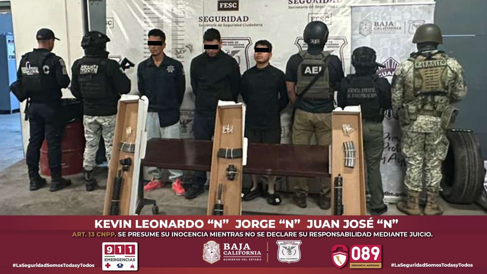 integrantes de célula criminal