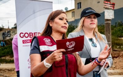 Cumple Claudia Agatón con pavimentación en calle principal de Colonia 89