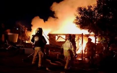 Incendio consume vivienda en Villas del Sol; No hubo lesionados