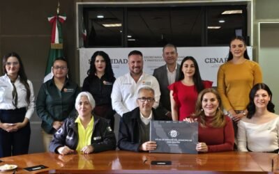 Entregan Atlas Municipal de Riesgos de San Quintín al CENAPRED