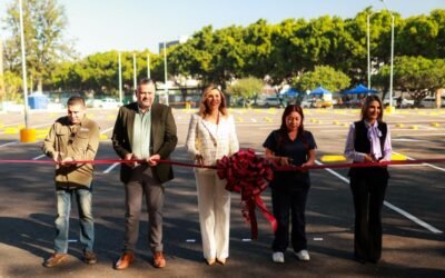 Entregó Gobernadora Marina del Pilar nuevo estacionamiento a UABC de Tijuana
