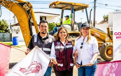 Encabeza Claudia Agatón inicio de rehabilitación en Av. Ryerson entre 16 y Ámbar