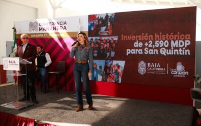 Anunció Gobernadora Marina del Pilar Plan de Atención Integral a San Quintín