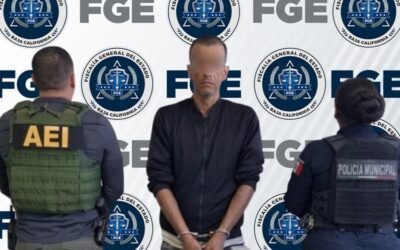 Capturan agentes de la FGE y Municipales a sujeto investigado por robo a casa habitación