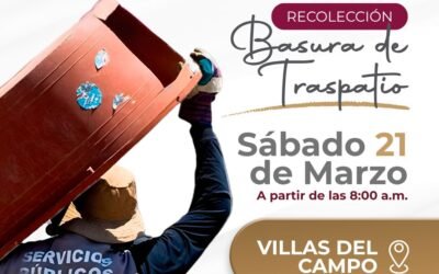 Sábado 21 jornada de traspatio en Villas del Campo: Gobierno de Ensenada