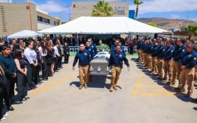 Rinde Fiscalía honras fúnebres a Coordinador Pantoja