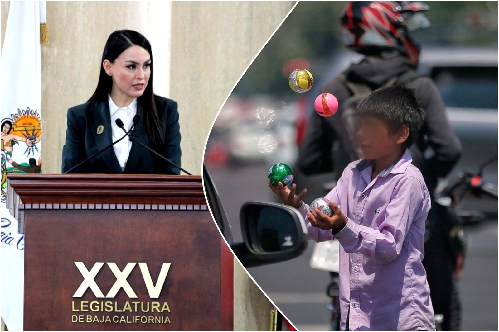 Niños explotados Tijuana