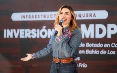 Anuncia Marina del Pilar inversión de 50 mil millones en obra pública para cierre del sexenio