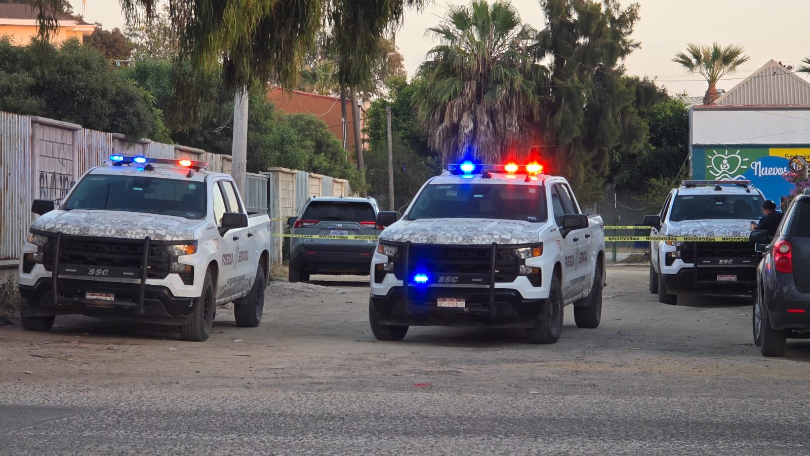 Aseguran auto ataque armado