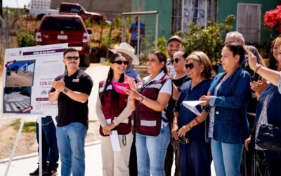 Transforma Gobierno de Claudia Agatón la calle De los Cerezos en Lomas de Valle Verde