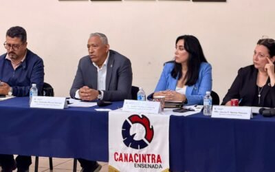 Fortalecen coordinación CANACINTRA y Policía Municipal de Ensenada