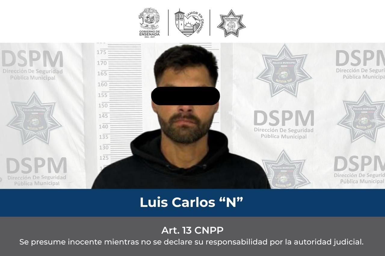 Detenido con moto robada