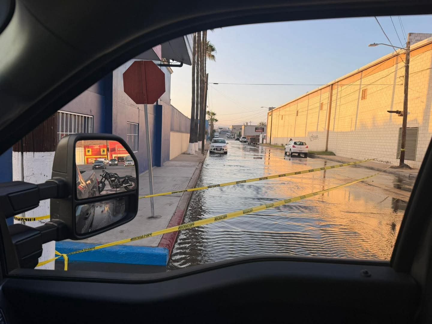 Derrame aguas negras