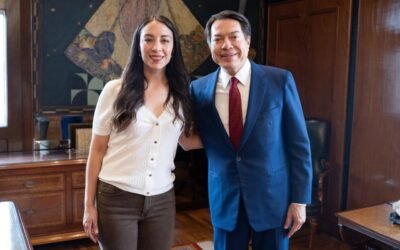 Julieta Ramírez se reúne con Mario Delgado para ampliar oportunidades educativas en BC