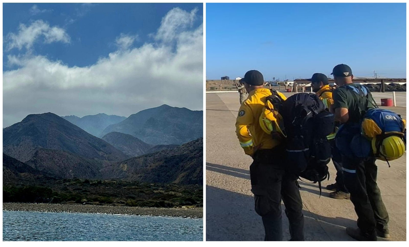 Incendio Isla de Cedros 
