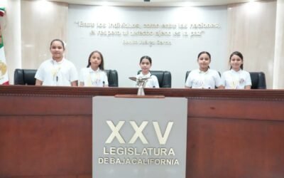 Celebró Congreso de Baja California Día del Niño Funcionario 2026