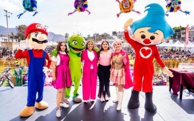 Celebró Claudia Agatón a mil 500 niños y niñas ensenadenses en Mega Kids 2026