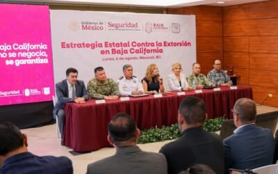 Fortalece Gobierno de BC estrategia vs extorsión con acciones operativas y atención a víctimas