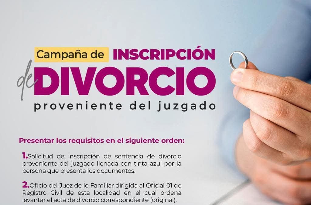 Campaña Inscripción Divorcio