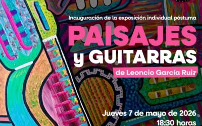 Invita CEARTE a inauguración de exposición póstuma “Paisajes y Guitarras” de Leoncio García Ruiz
