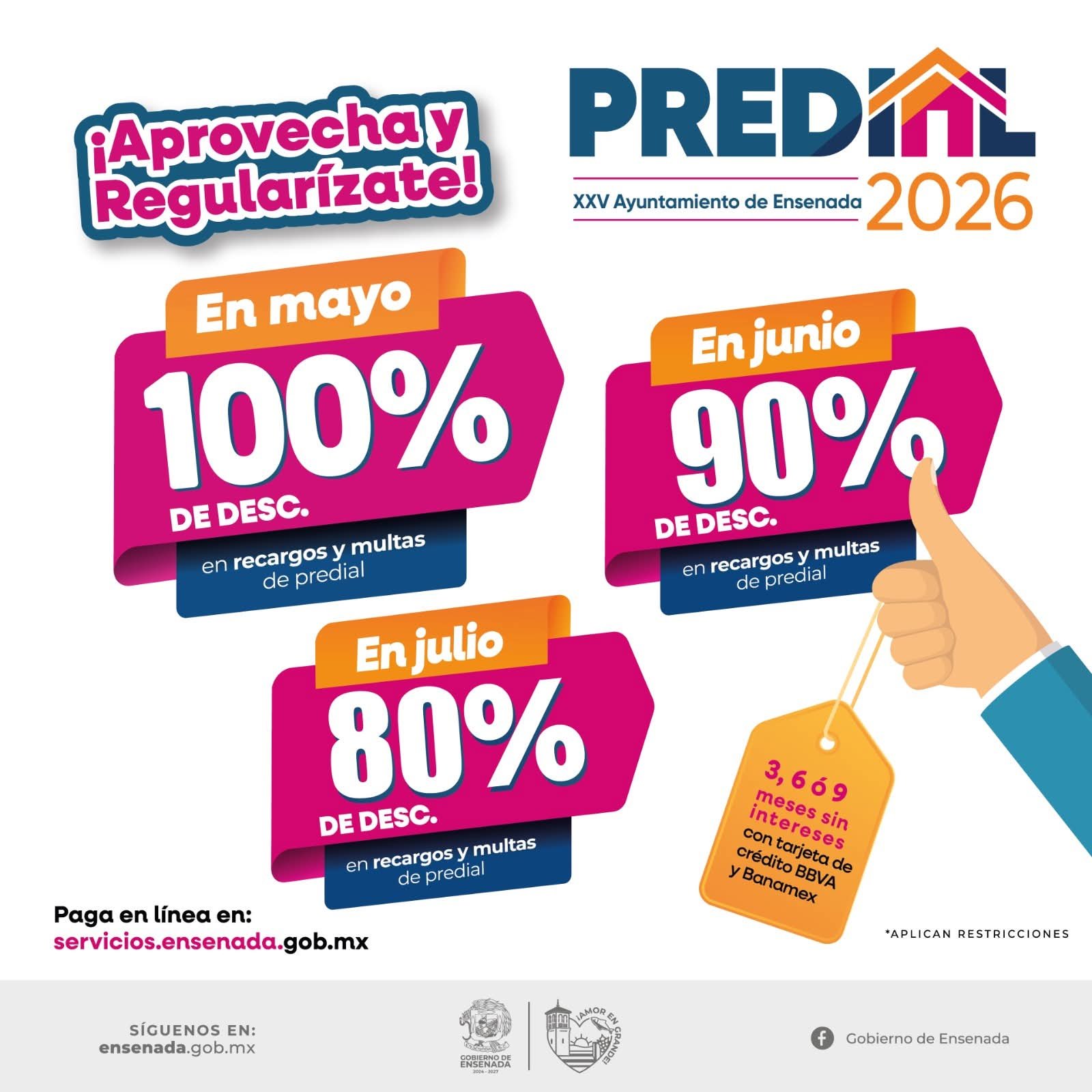 Predial Mayo Gobierno Ensenada