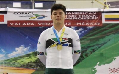 Se corona Adhair Aguilar Campeón Panamericano Junior en prueba de Keirin