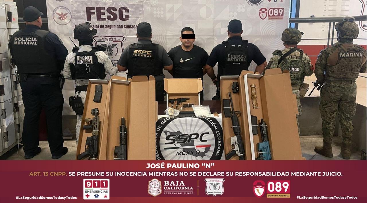 Detenido sujeto por homicidio Tijuana