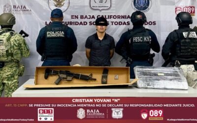 Capturó Grupo K9 a hombre armado en Colonia Morelos