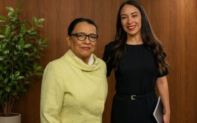 Recibe Julieta Ramírez a Secretaria de Gobernación para avanzar en Reforma Judicial