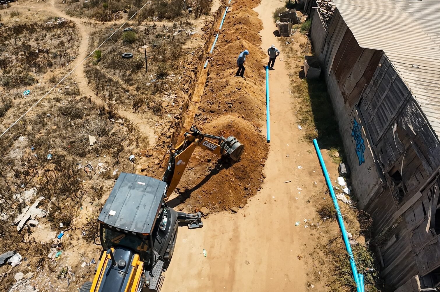 red de agua potable