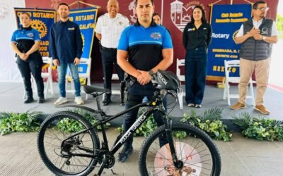 Fortalecen Rotary Clubs Ensenada labores preventivas de la Policía Municipal