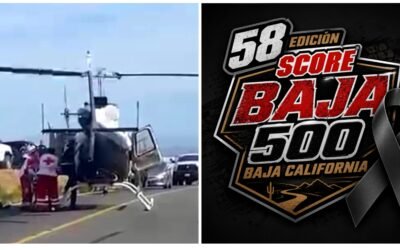 Muere motociclista durante la SCORE Baja 500