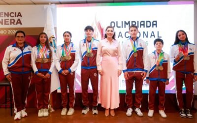 Reconoce Marina del Pilar liderazgo de Baja California en Top Tres de Olimpiada Nacional