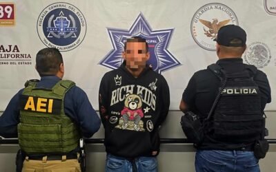Capturan Municipal y FGE a «El Jaipo» por homicidio en Col. Maestros