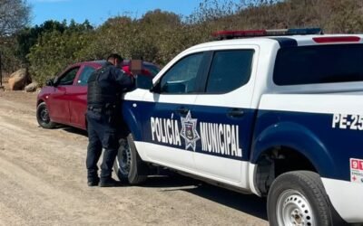 Frustró Policía Municipal extorsión en El Sauzal; Evitó fraude por 150 mil pesos