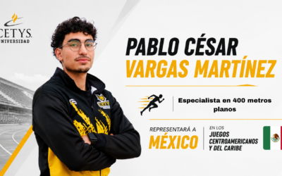 Egresado de CETYS combina excelencia académica y deportiva rumbo a Juegos Centroamericanos