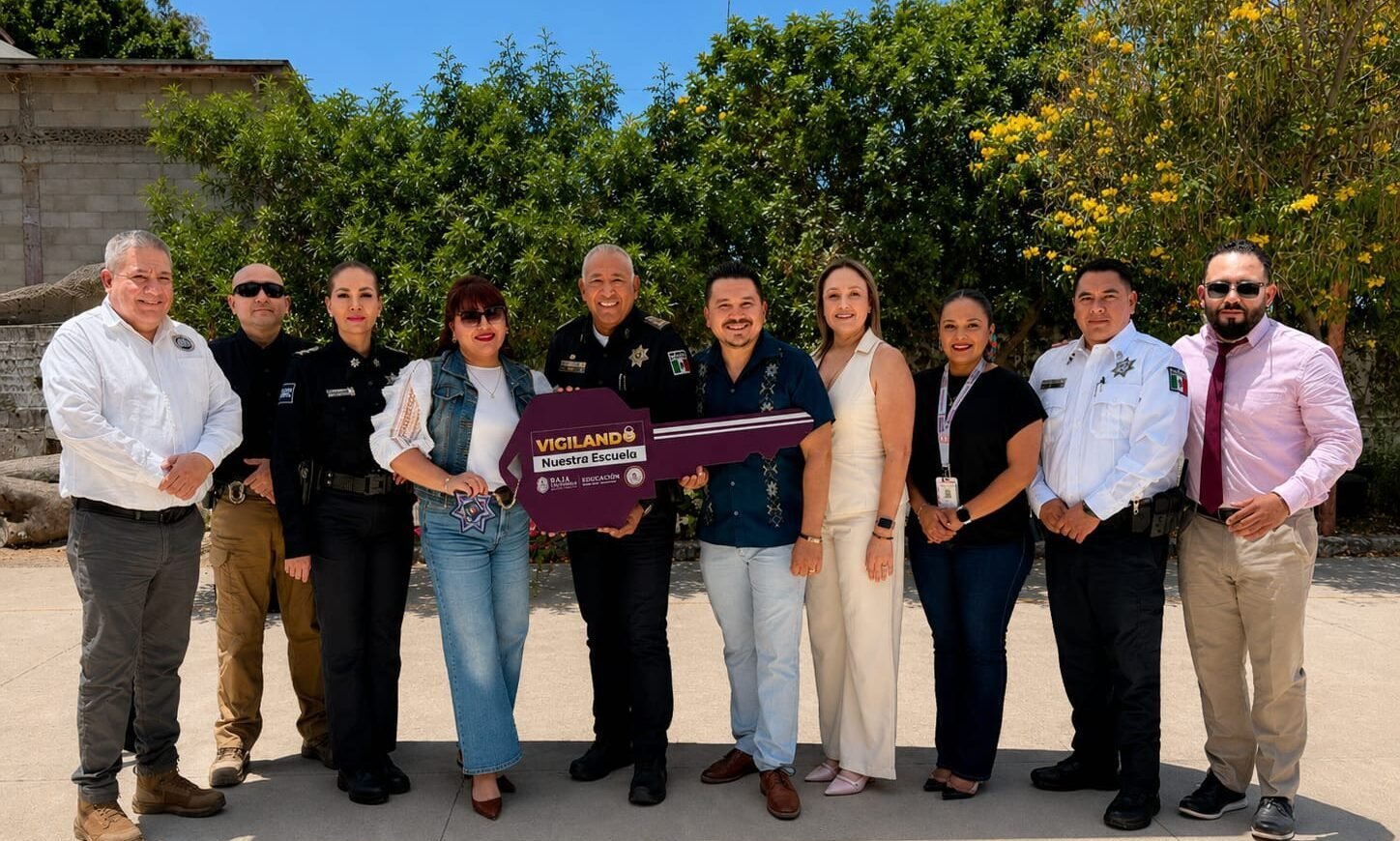 Operativo preventivo en escuelas Ensenada