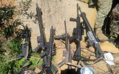 Incauta Fuerza Estatal cerca de 500 armas de fuego el 1er semestre del 2026